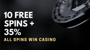 All Spins Win Casino 10 Free Spins + 35% Up To $50 Deposit Bonus