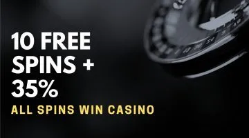 All Spins Win Casino 10 Free Spins + 35% Up To $50 Deposit Bonus