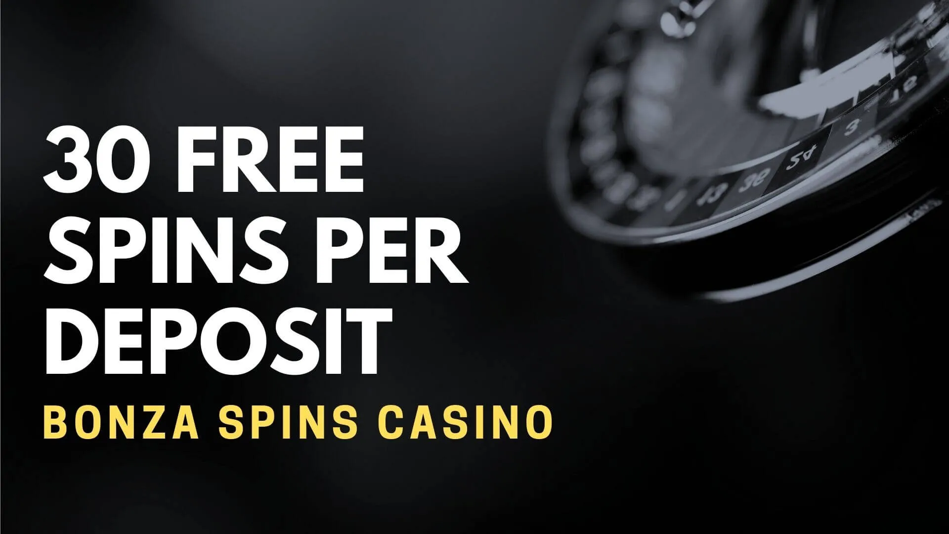Bonza Spins Casino 30 Free Spins Per Deposit Deposit Bonus