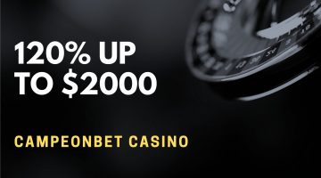 Campeonbet Casino 120% Up To $2000 Reload Bonus