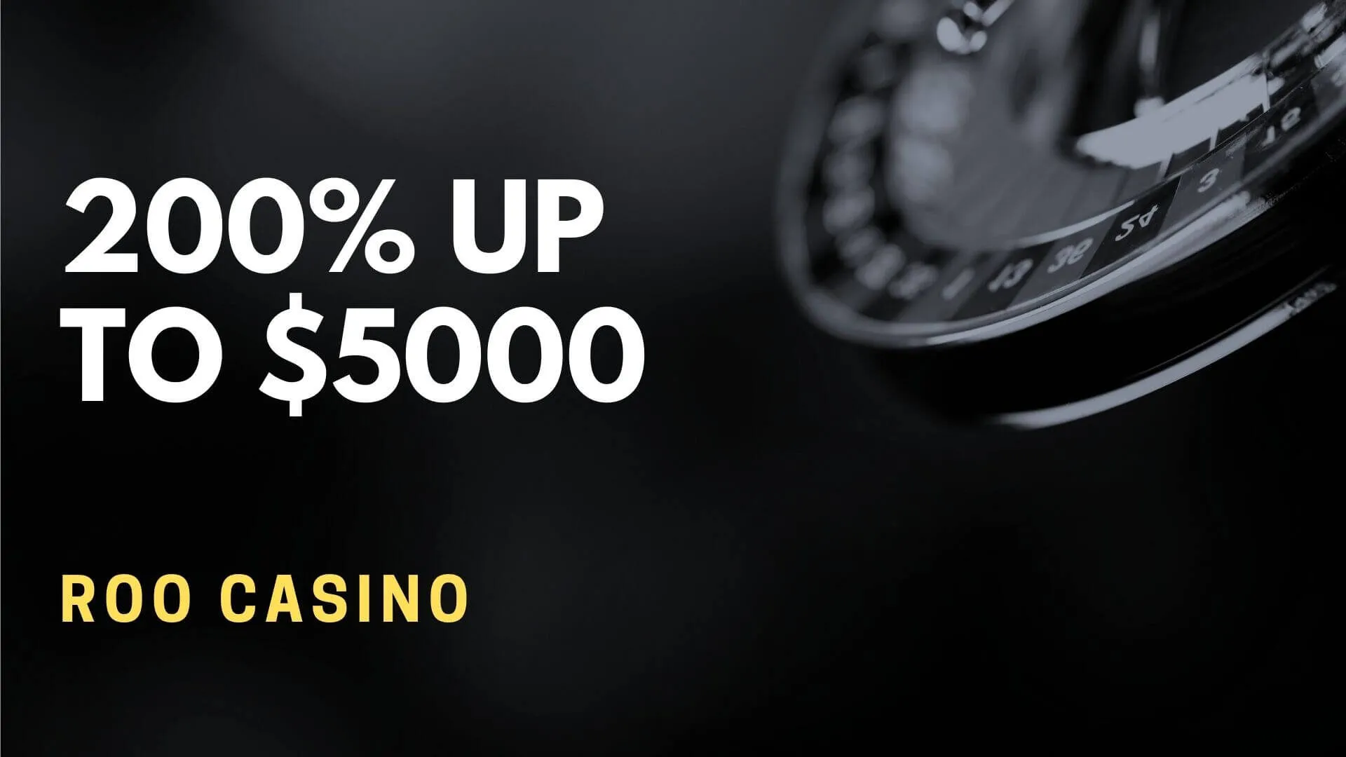 Roo Casino 200% Up To $5000 Welcome Bonus