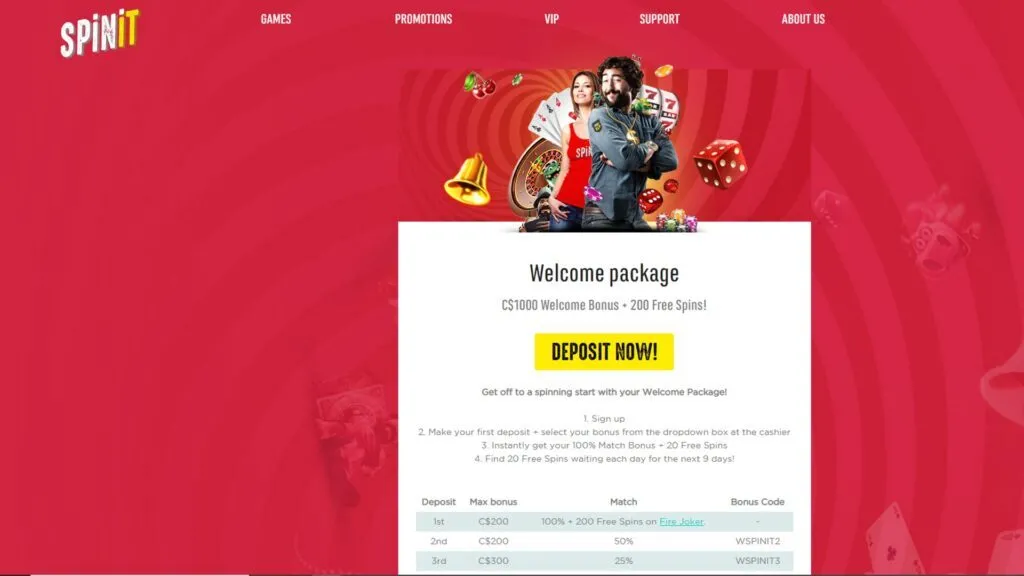 Spinit Casino Review 4 Spinit Casino