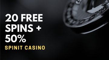 Spinit Casino 20 Free Spins + 50% Up To $100 Deposit Bonus