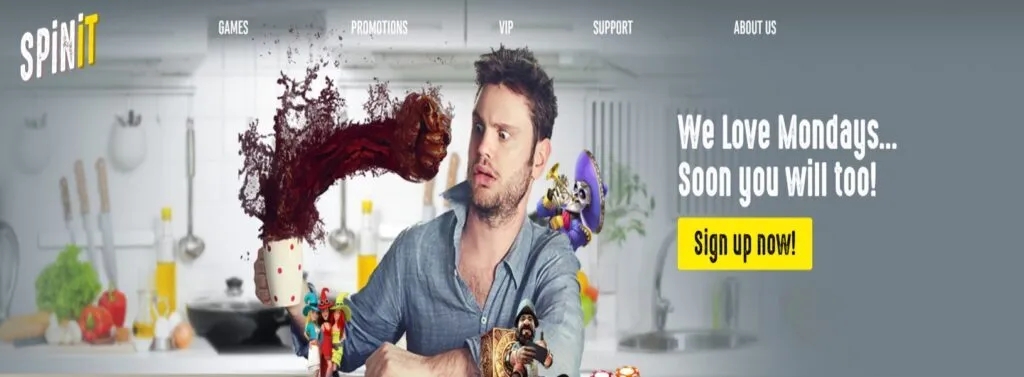 Spinit Casino 25% Up To $100