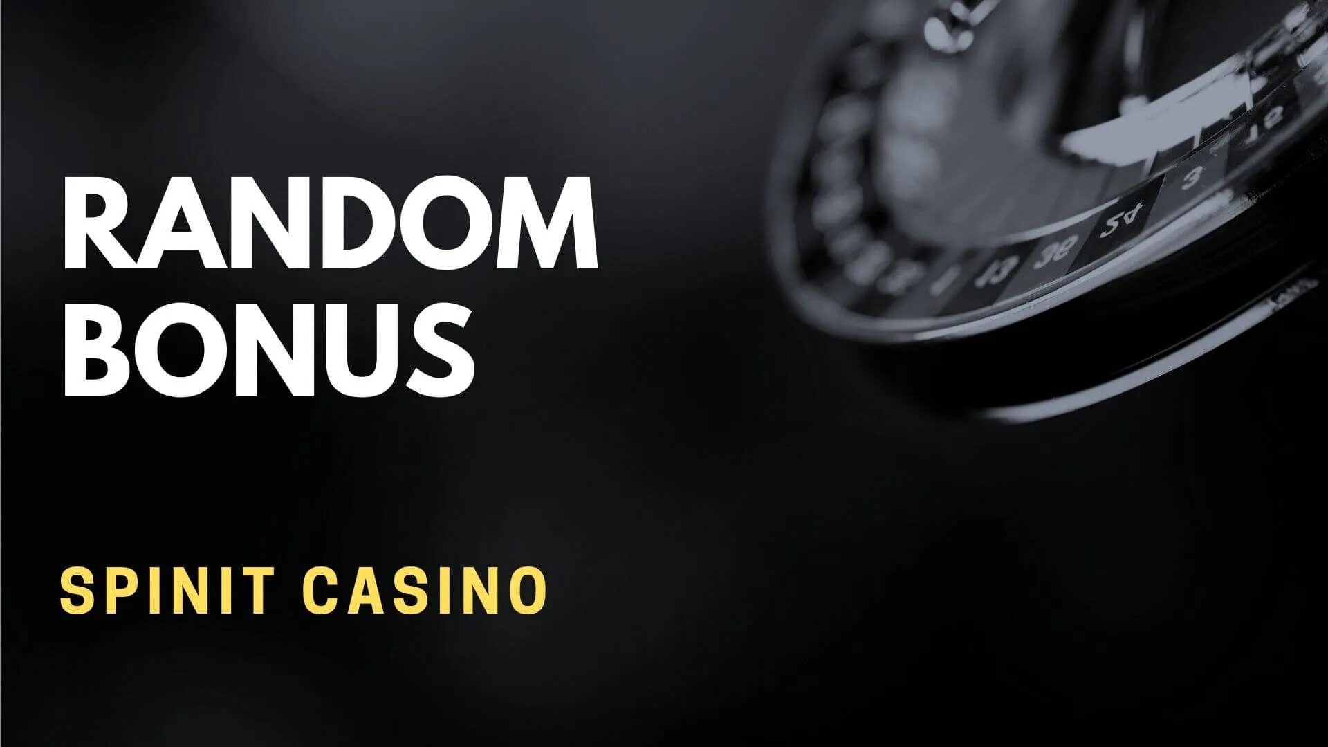 Spinit Casino Random Bonus