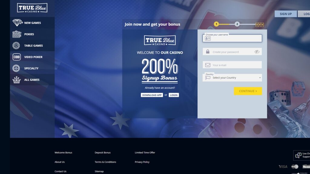True Blue Casino Review 4 True Blue Casino