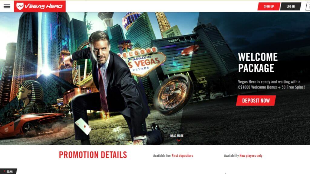 Vegas Hero Casino