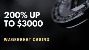 Wagerbeat Casino 200% Up To $3000 Welcome Bonus