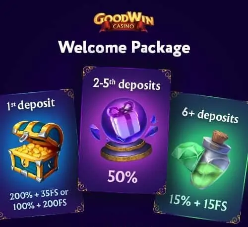 GoodWin Casino Review 2 Goodwin Casino Welcome Package