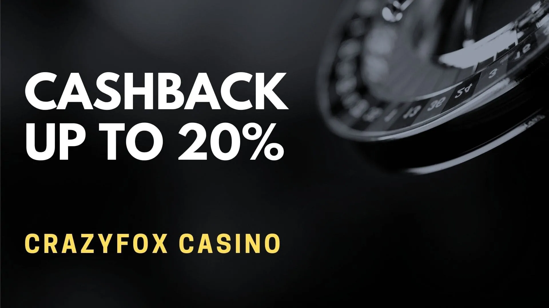 CrazyFox Casino Daily Cashback up to 20%