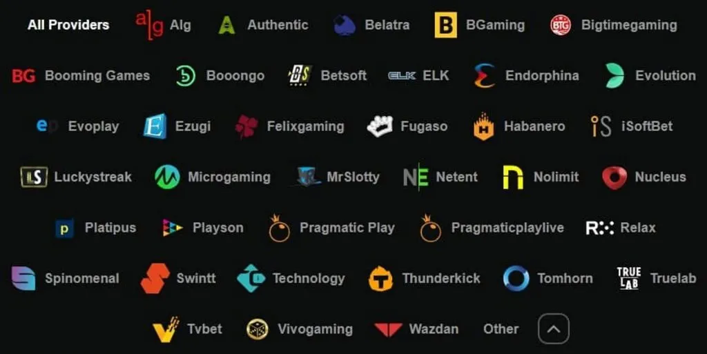 Golden Star Casino Providers
