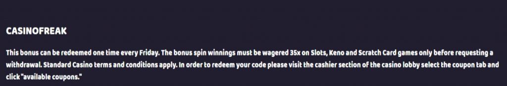 Primaplay Casino 100 Free Spins Bonus Terms