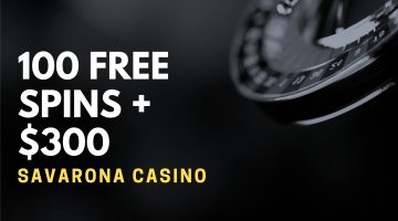 Savarona Casino 100 Free Spins + $300 Welcome Bonus