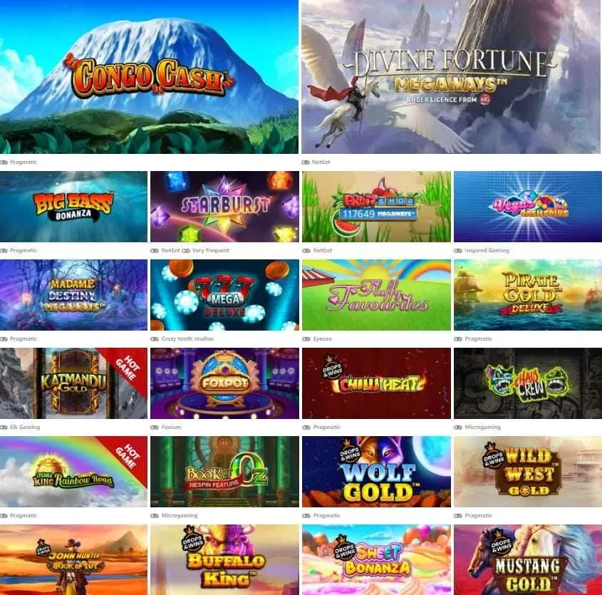 Arctic Spins Casino Games