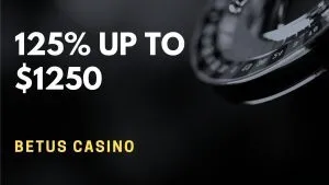 BetUS Casino 125% up to $1250