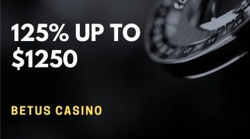 Betus Casino 125% Up To $1250