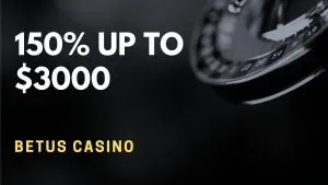 BetUS Casino 150% up to $3000