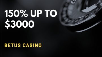 Betus Casino 150% Up To $3000