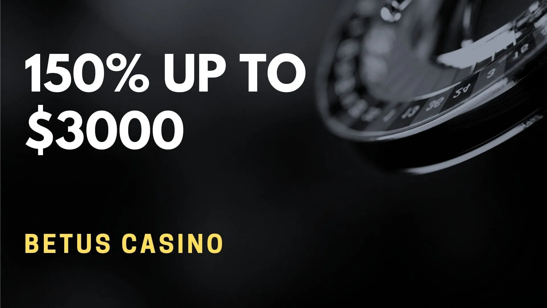Betus Casino 150% Up To $3000