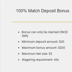 Emu Casino 100% up to $200 4 Emu Casino 100% Up To $200 Bonus Terms