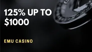 Emu Casino 125% up to $1000
