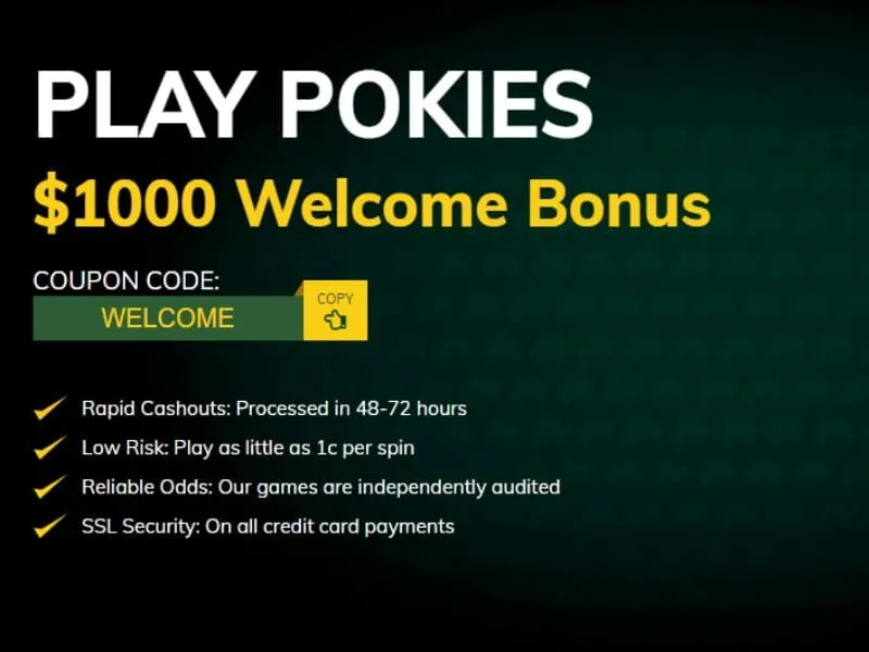Fair Go $1000 Welcome Bonus Terms