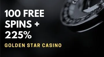 Golden Star Casino 100 Free Spins + 225% Up To $450 (2)