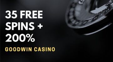 Goodwin Casino 35 Free Spins + 200%