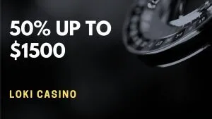 Loki Casino 50% up to $1500