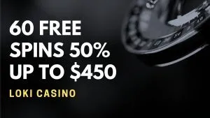 Loki Casino 60 free spins 50% up to $450