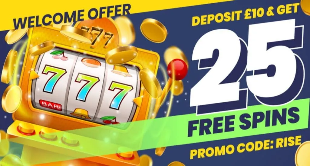 Rise Casino 25 Free Spins Bonus Terms