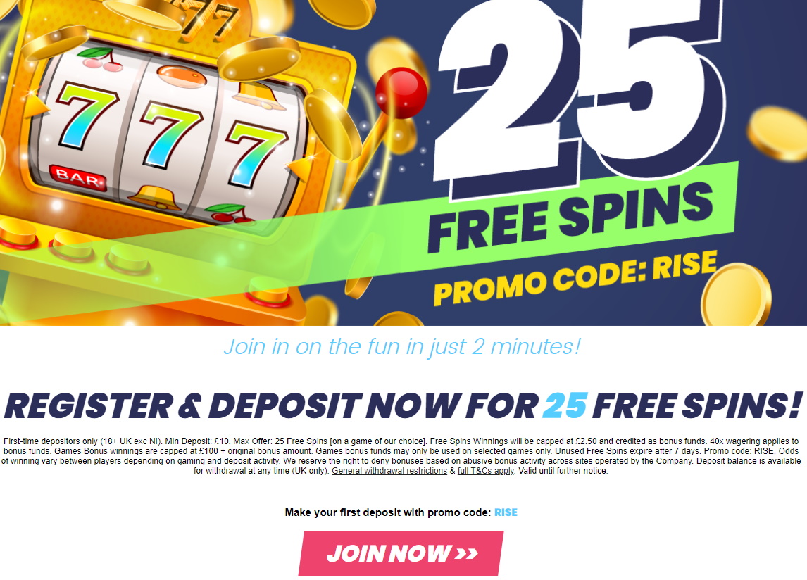 Rise Casino Review ⭐ With Signup Bonus 2023