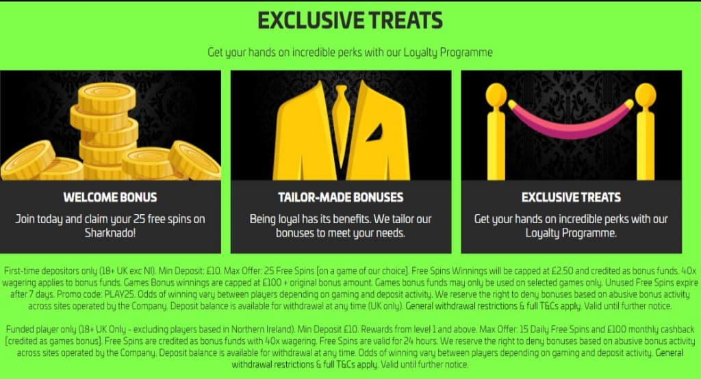 Secret Slots Casino Treats