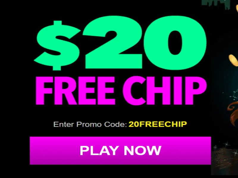 Uptown Aces $20 Free Chip Bonus Terms