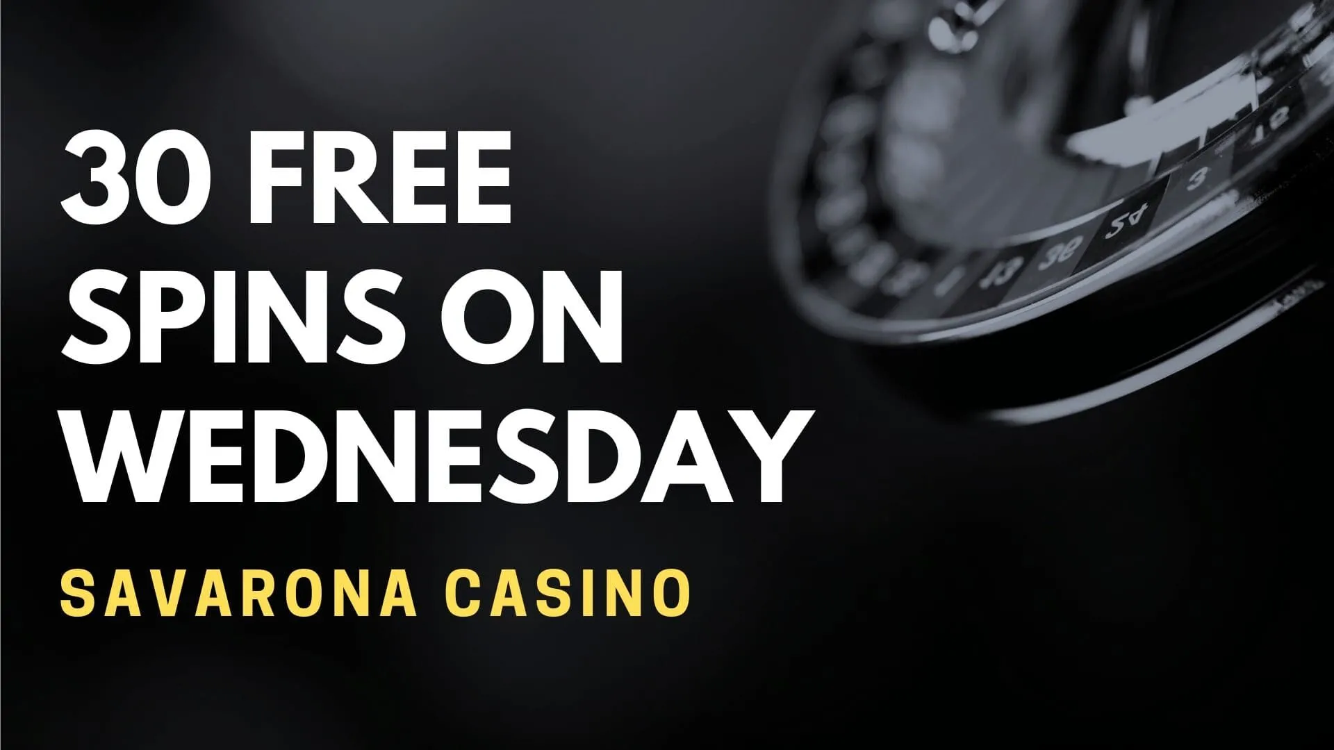 30 Free Spins On Wednesday