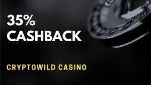 CryptoWild Casino 35% Cashback