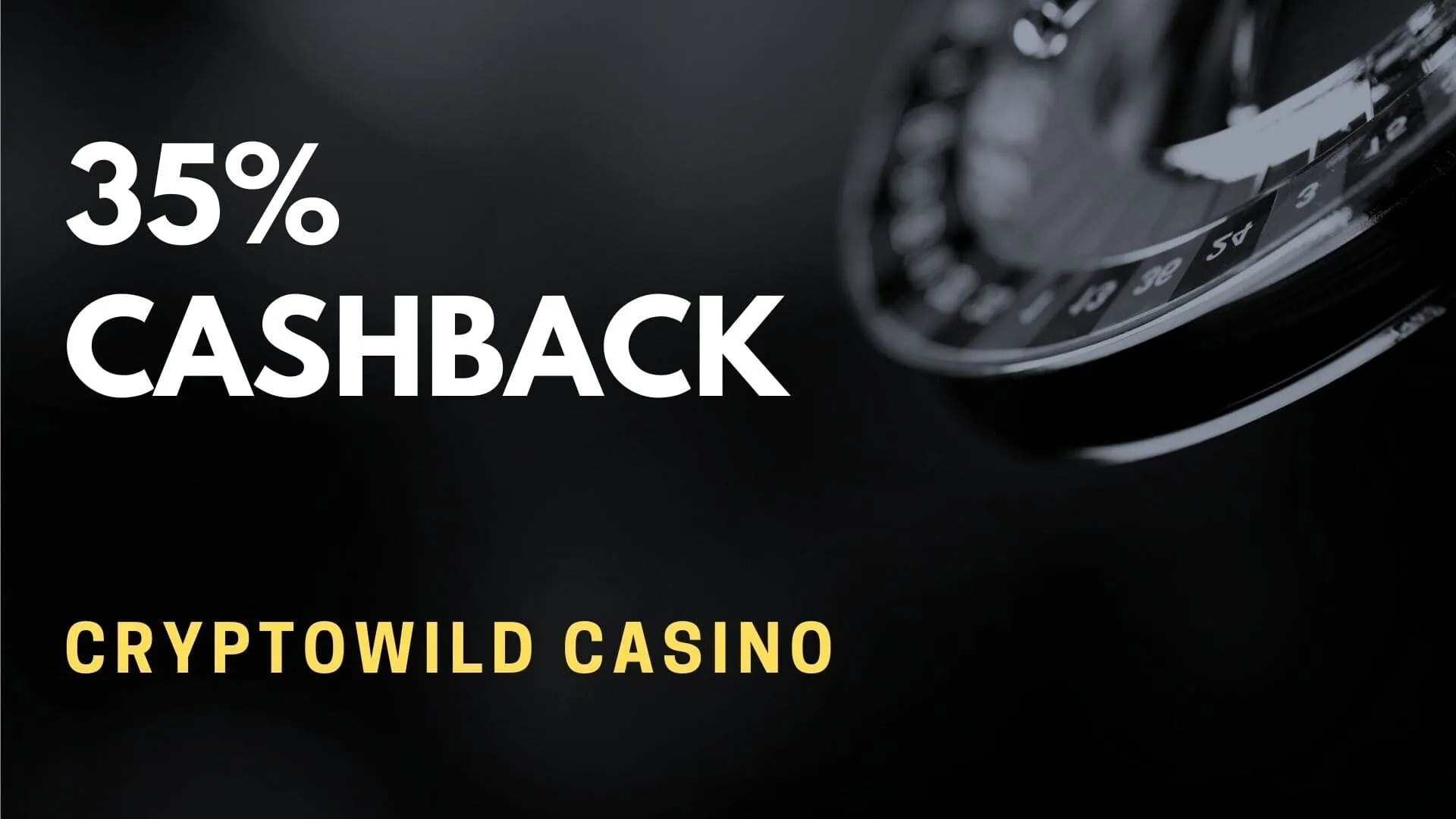 Cryptowild Casino 35% Cashback