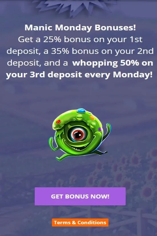 Cryptowild Casino 50% Bonus Terms