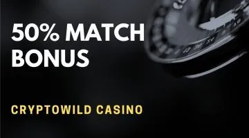 Cryptowild Casino 50% Match Bonus