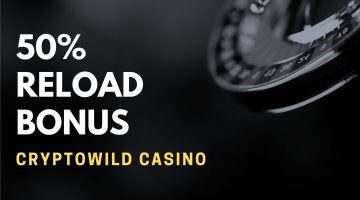 Cryptowild Casino 50% Reload Bonus