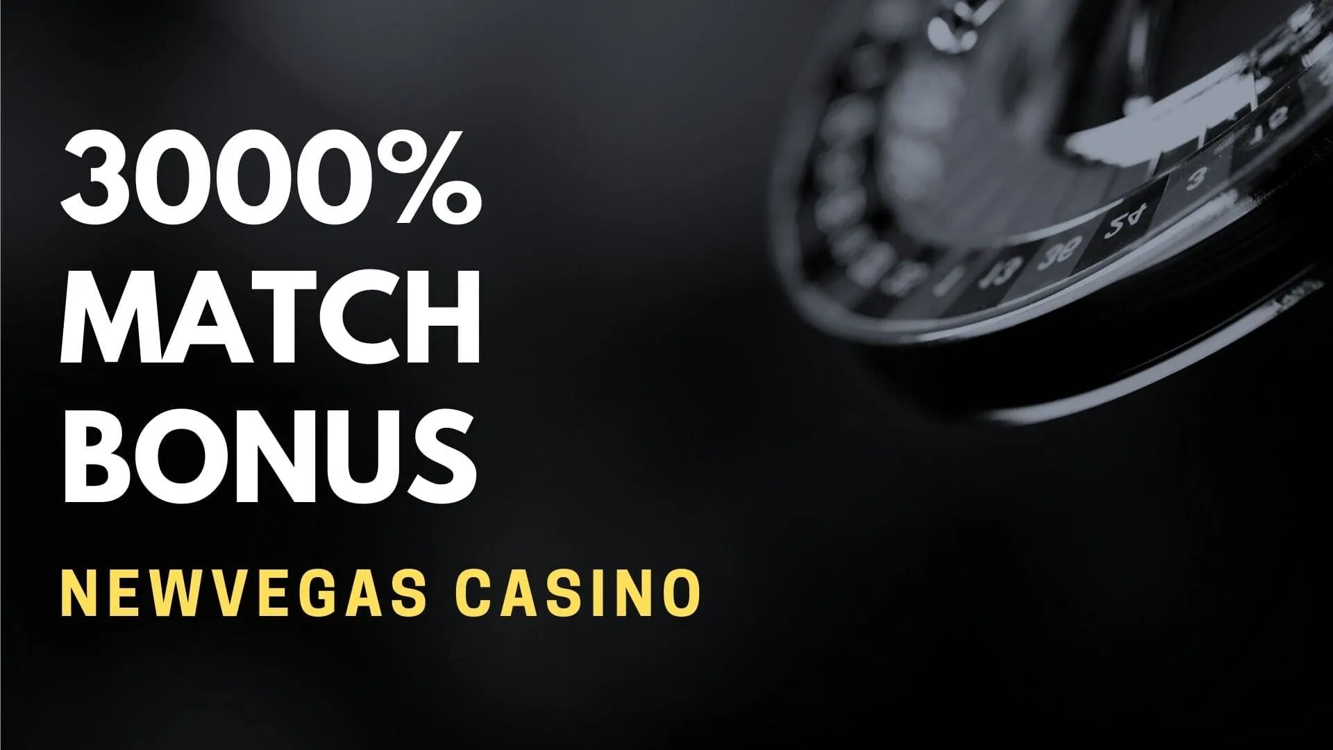 Newvegas Casino 3000% Match Bonus