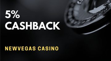 Newvegas Casino 5% Cashback
