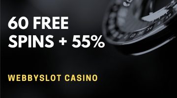 Webbyslot Casino 60 Free Spins + 55%
