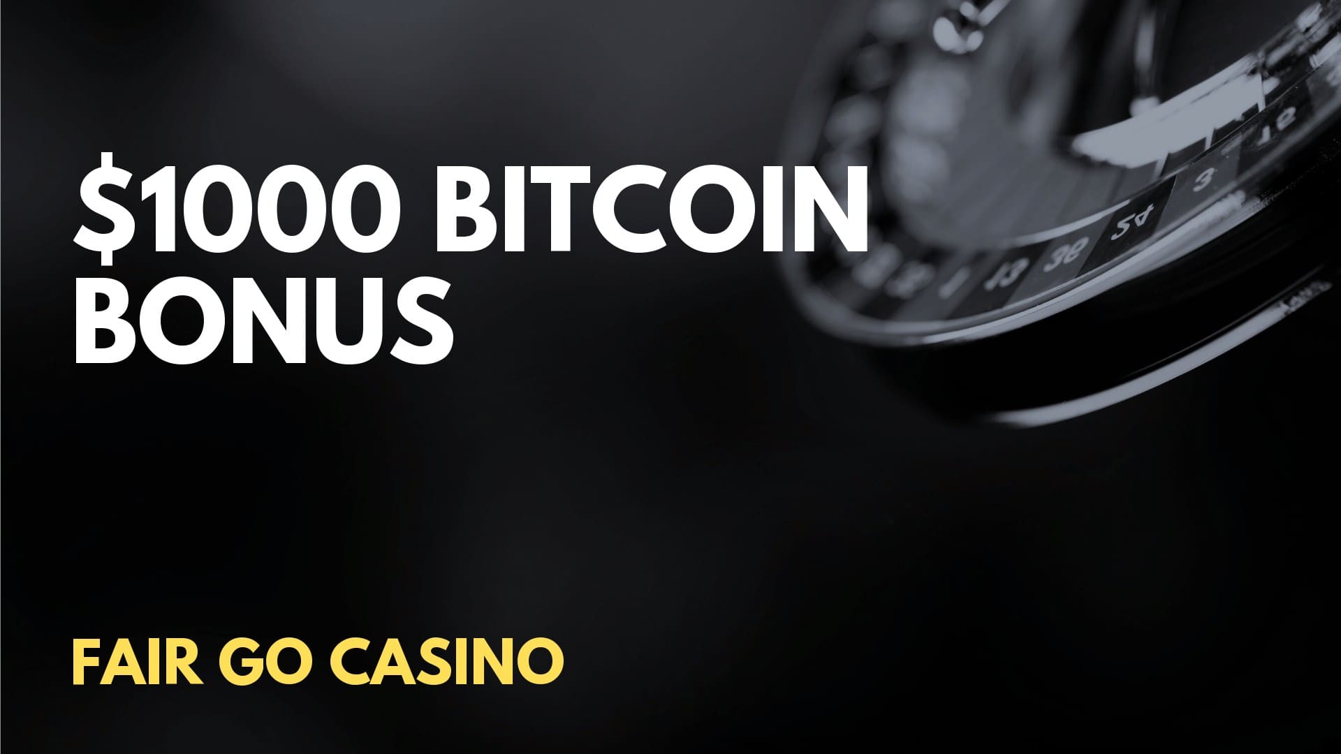 Fair go Casino $1000 Bitcoin Welcome Bonus