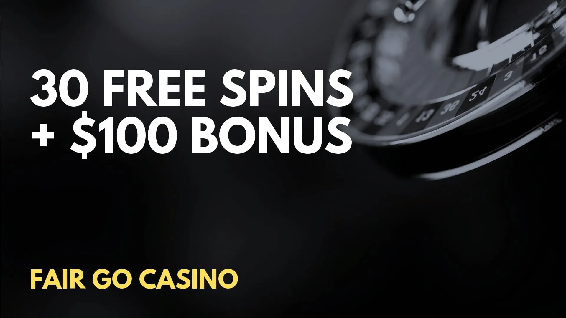 Fair go Casino 30 Free spins + $100 Deposit Bonus
