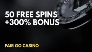 Fair go Casino 50 Free spins +300% Deposit Bonus