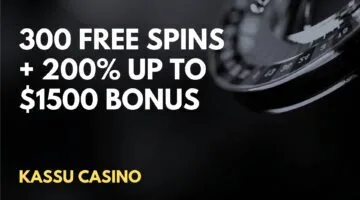 Kassu Casino 300 Free Spins + 200% up to $1500 Welcome Bonus