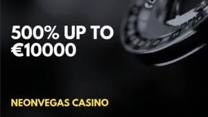 NeonVegas Casino 500% up to €10000 Welcome bonus