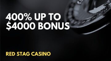 Red Stag Casino 400% up to $4000 Deposit Bonus