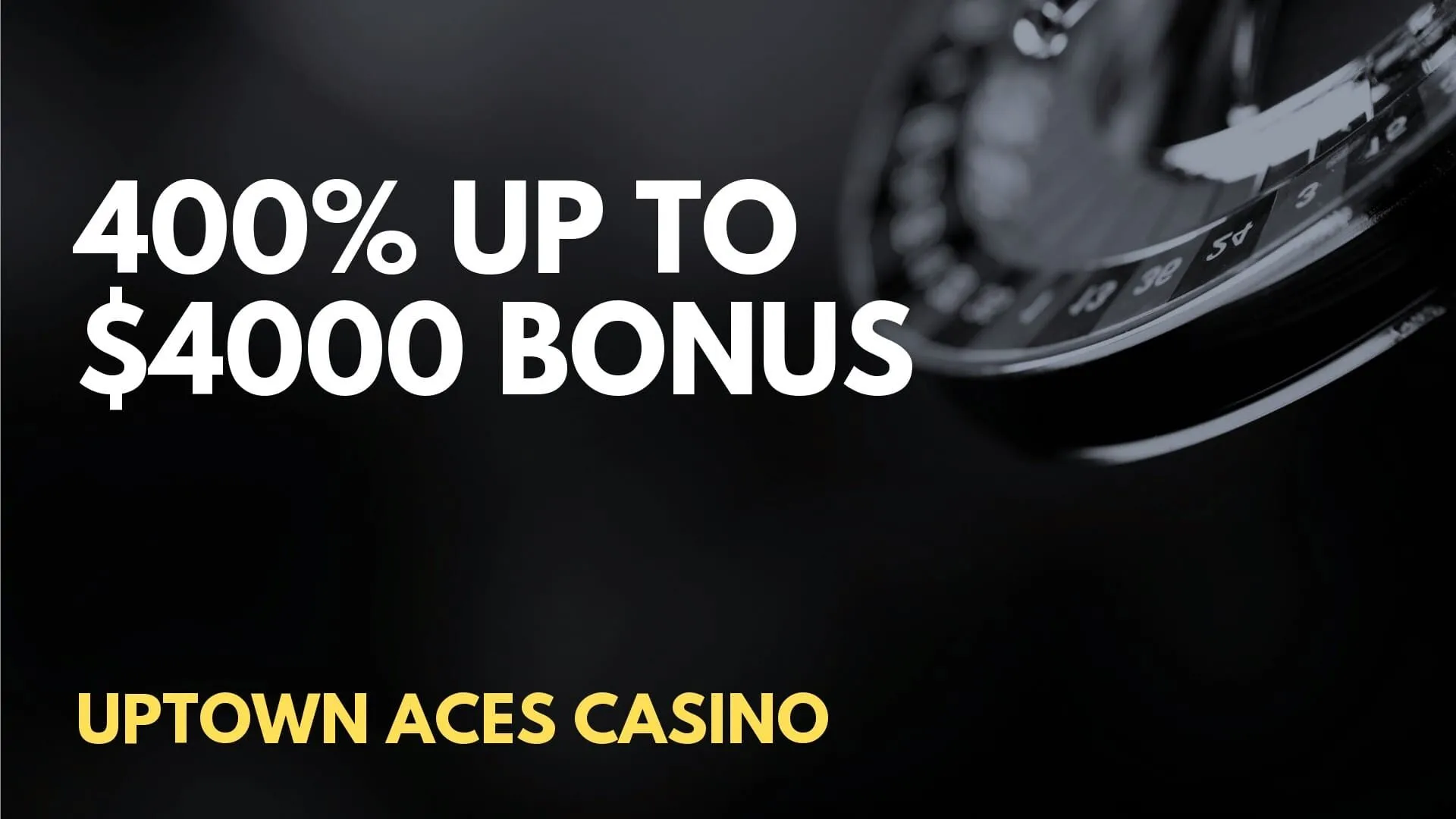 Uptown Aces Casino 400% up to $4000 Deposit Bonus